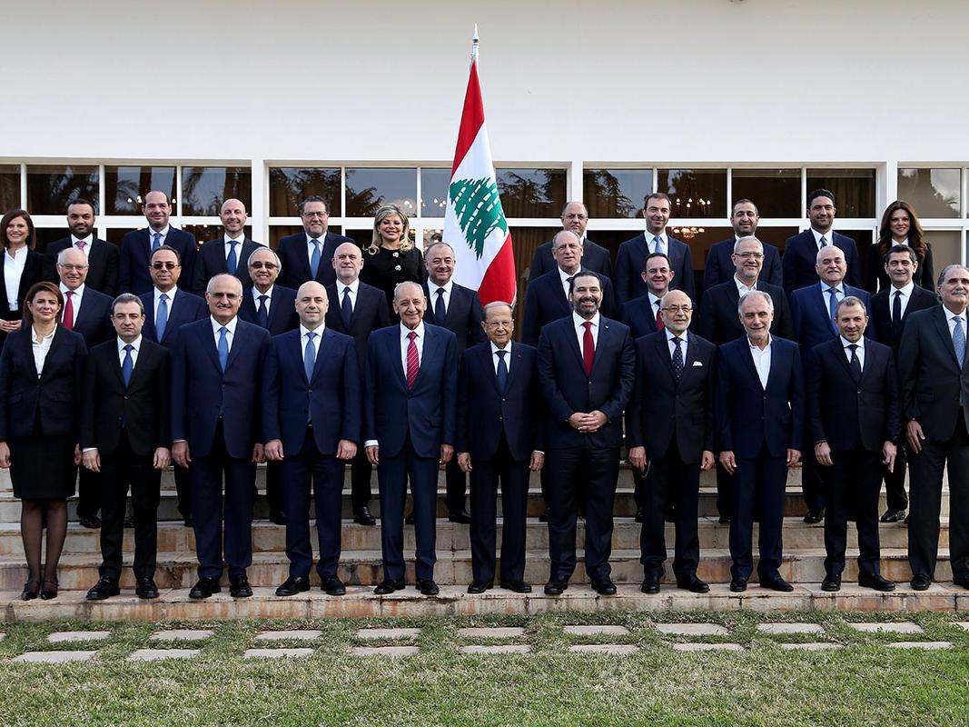 Lebanese government: 4 women out of 30