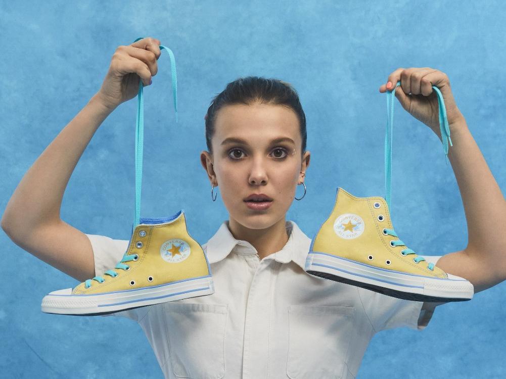 Converse x Millie Bobby the sneakers of the summer? - Special Arabia