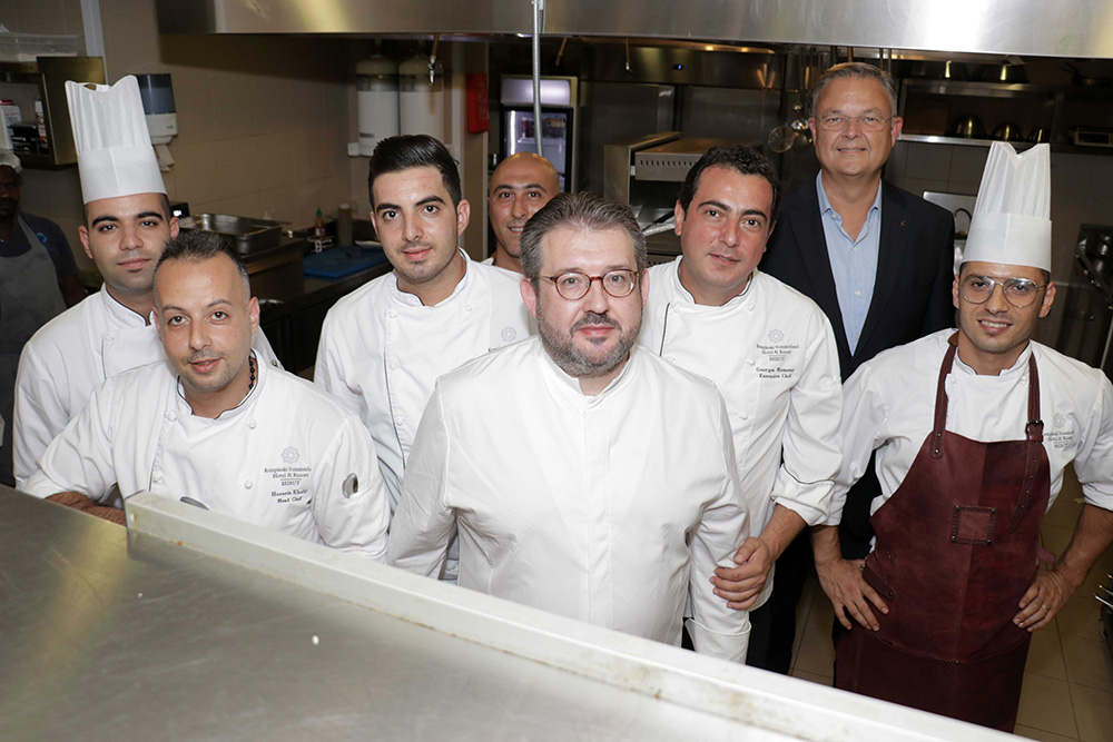 Kempinski Summerland Hosts Michelin Star Chef  Frederic Chabbert visits Rojo