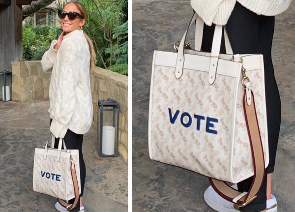 Jennifer Lopez Is Sending A Message With Her Customized Tote