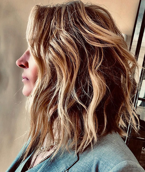 Julia Roberts Asymmetrical Lob