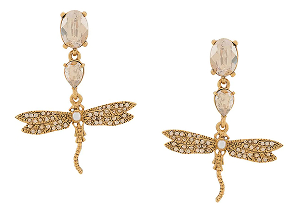 Earrings, Oscar de la Renta