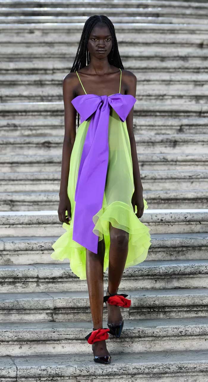 Valentino Unveils Haute Couture Fall/Winter 22-23 in Rome