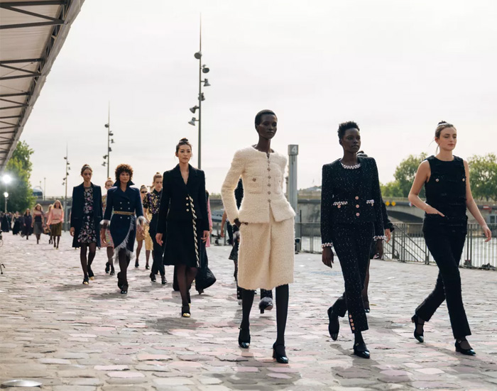 Chanel Haute Couture Celebrates Bohemian Spirit of Paris