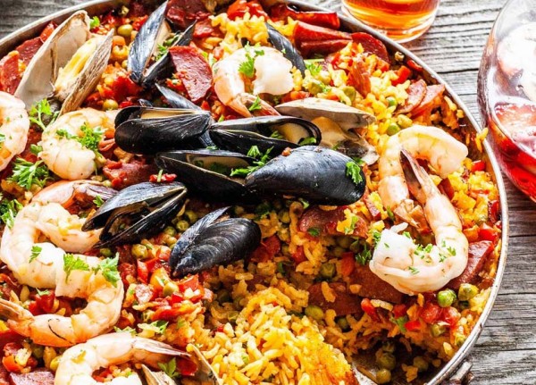 Spanish Seafood Paella