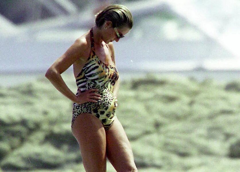 The Brand Gottex Recreates Princess Diana’s Famous Leopard Swimsuit