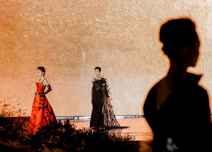 Georges Chakra Fall Winter 2023/2024 Couture Collection: A Visual Masterpiece in Beijing