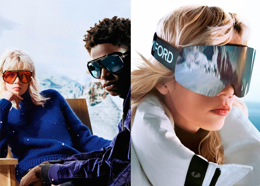 Sophisticated Après-Ski Eyewear Collection by TOM FORD: Iconic Signature