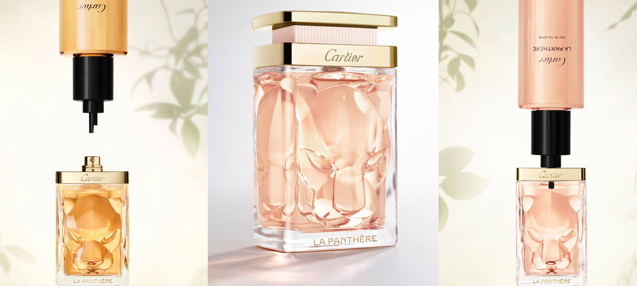 عطر Cartier الأيقوني La Panthere بقارورة صديقة للبيئة image