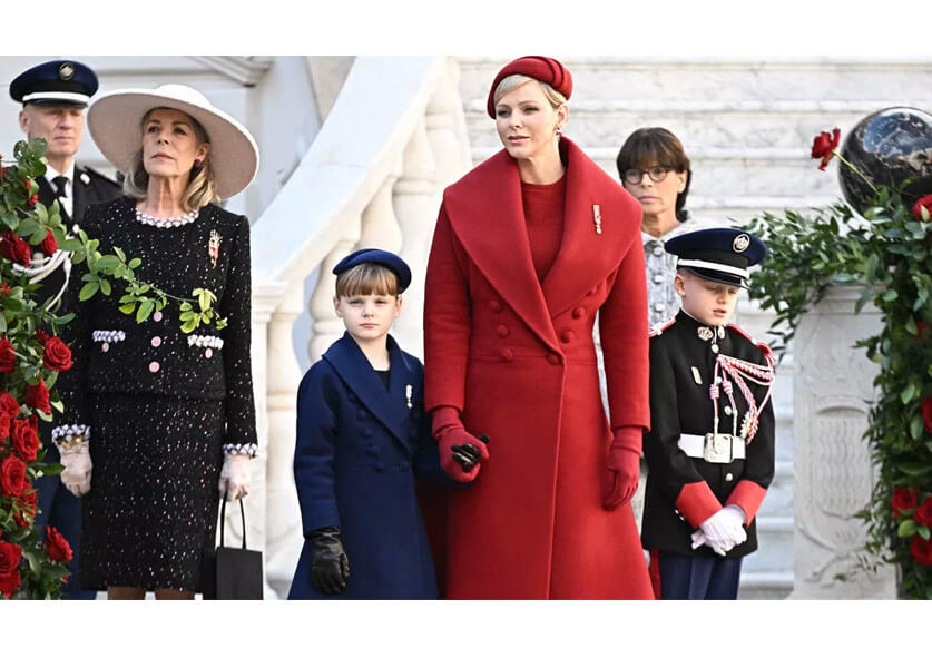 8-Year-Old Gabriella of Monaco in Louboutin Heels for National Day
