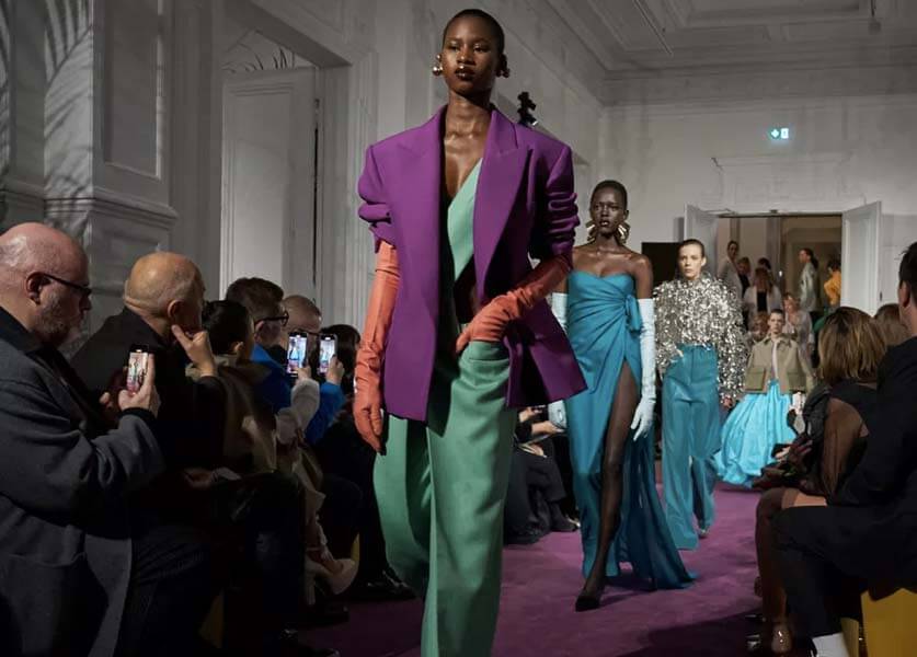 Valentino's Spring-Summer 2024 Haute Couture Collection in Paris
