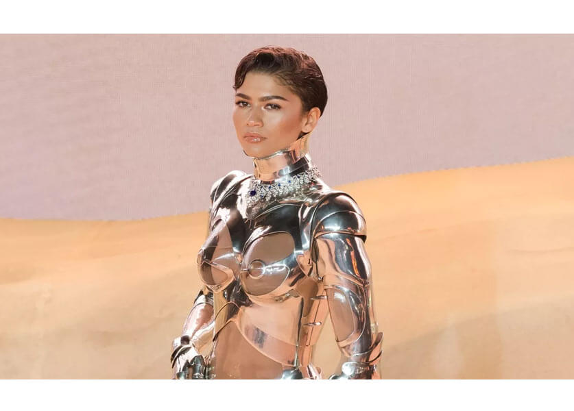 Zendaya's Iconic Look at the "Dune 2" Premiere in London