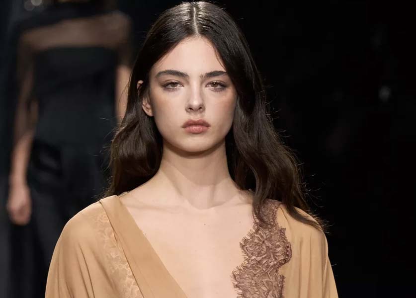 Deva Cassel Makes Her Mark at Milan Fashion Week Walking for Alberta Ferretti