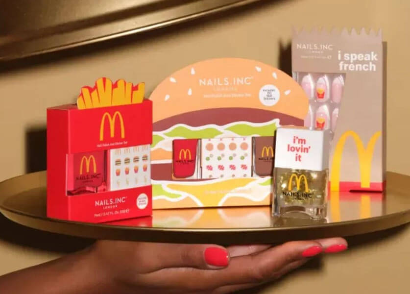 McDonald's Teams Up with Nails.Inc for a Fast-Food Inspired Nail Collection