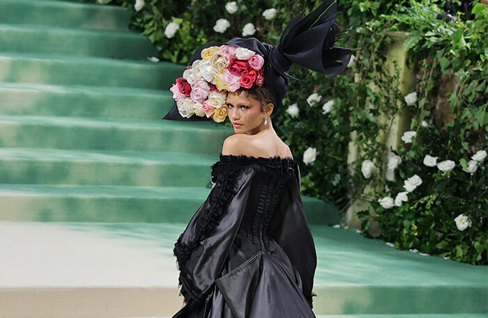 Zendaya Walks the Met Stairs in Givenchy