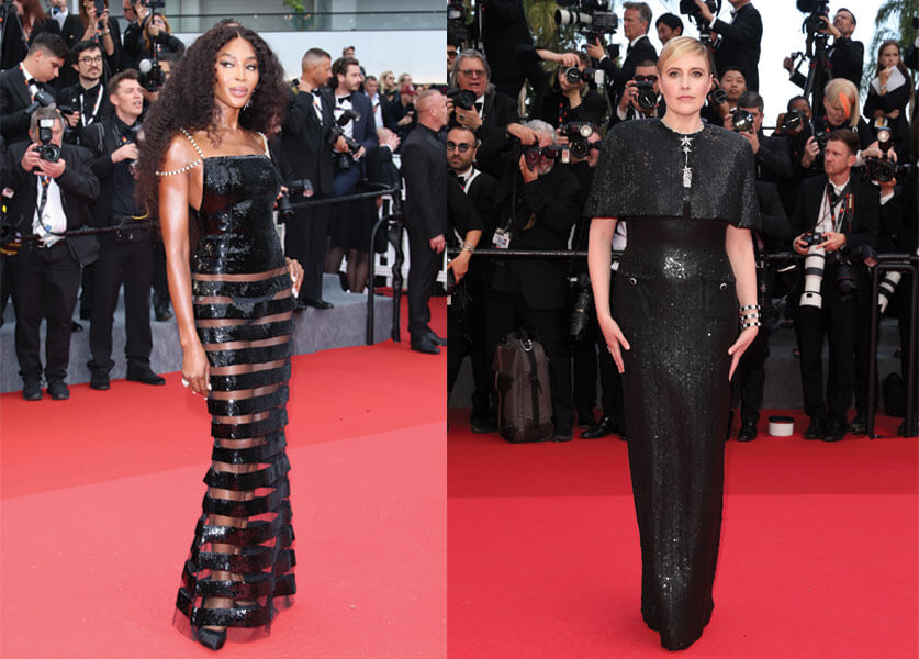 Looks by Chanel at the at  the 2024 Cannes International Film Festival