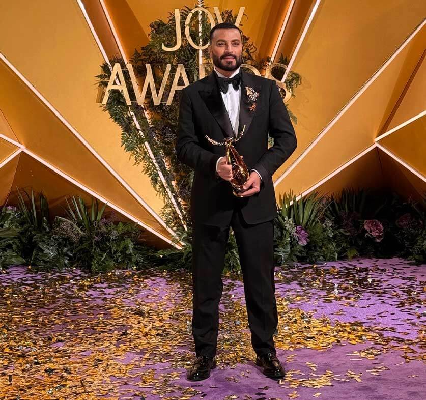 Zuhair Murad Receives Honorary Award at Joy Awards 2025 Zuhair Murad Receives Honorary Award at Joy Awards 2025