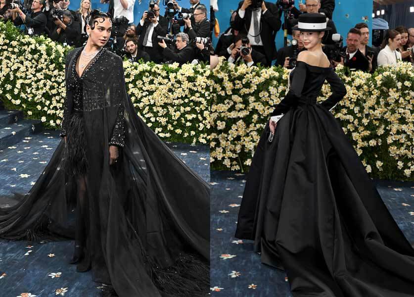 النجوم يتألقون بتصاميم دار شانيل في حفل الـMet Gala 2025