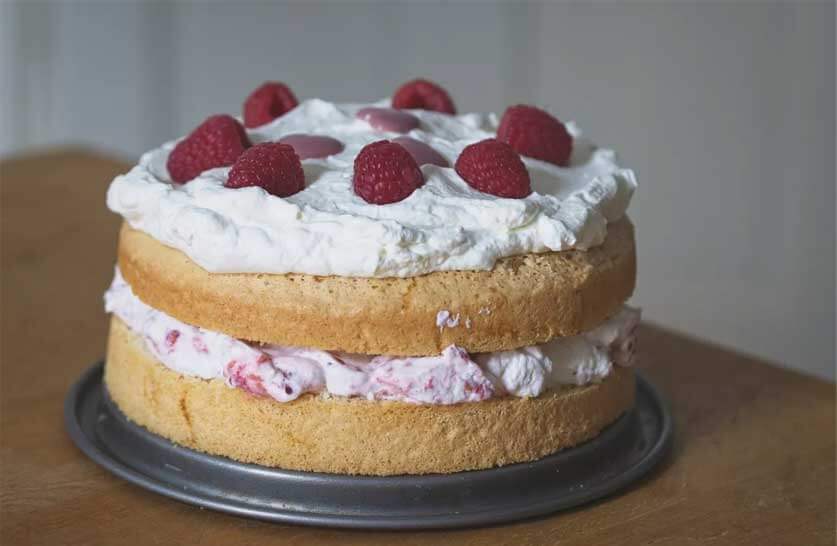 طريقة عمل كيكة الفراولة Fraisier