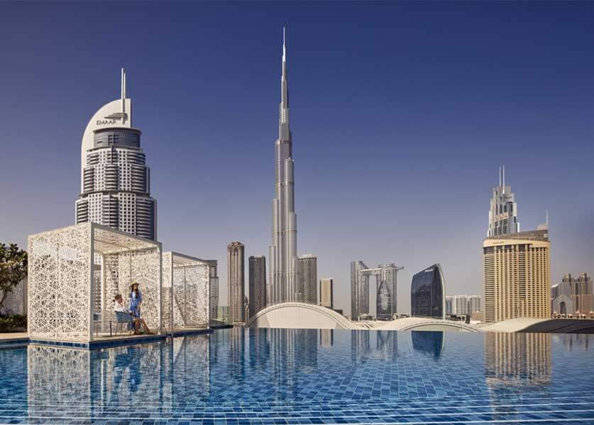 Luxury Pool Day & Afternoon Tea at Address Dubai Mall