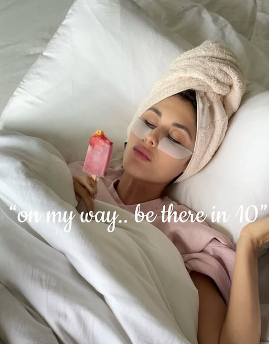 Nour Arida Turns her  Viral “Skin Dessert” into a Popsicle