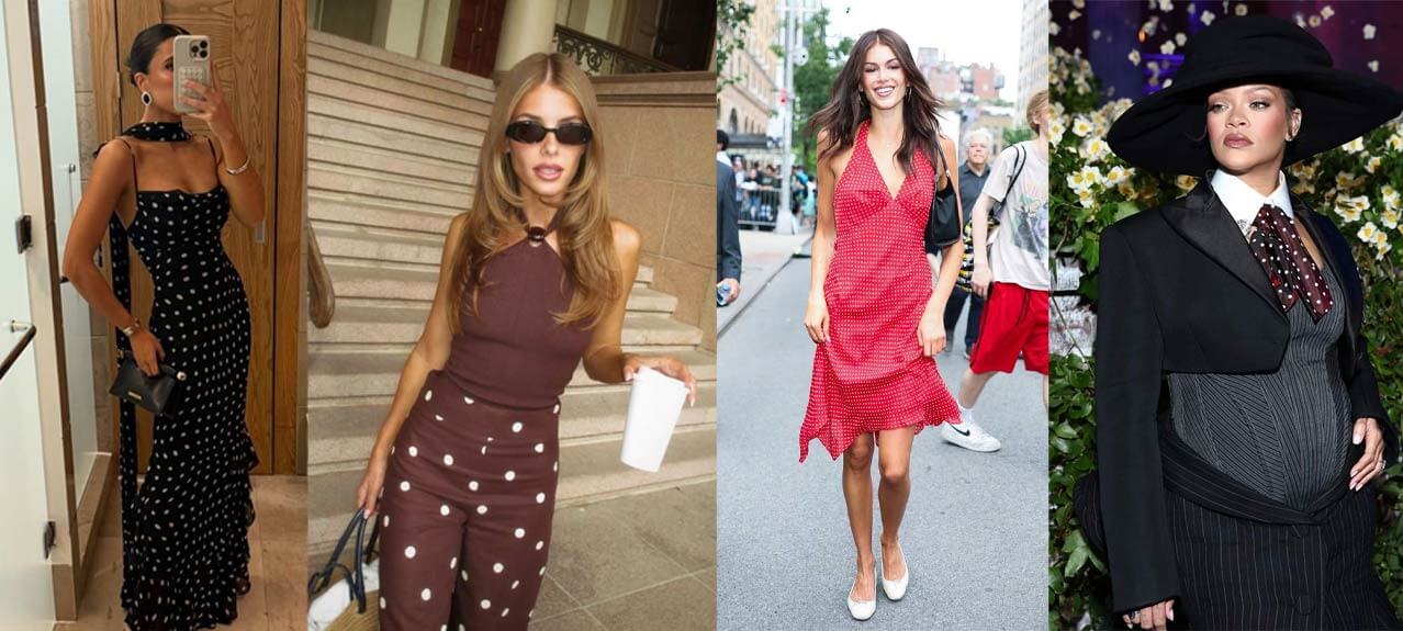 عودة الـPolka Dots إلى عالم الموضة في صيف 2024 image