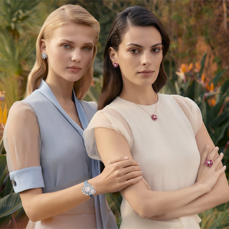 Van Cleef & Arpels تحتفي بسحر الطبيعة في مجموعة "Fleurs d’Hawaï" للمجوهرات الراقية