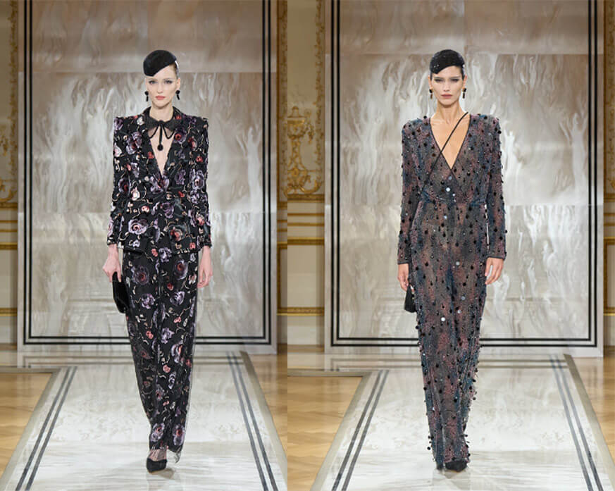 Noir Séduisant: Giorgio Armani’s Fall/Winter 26 Haute Couture Collection