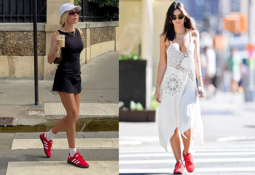 Red Sneakers: Upgrade Your Fall Wardrobe