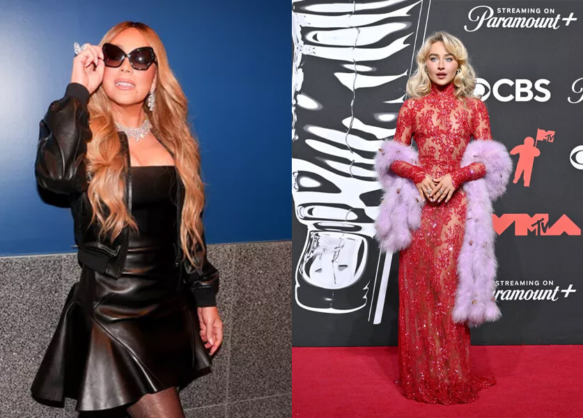 Mariah Carey, Ariana Grande, Sabrina Carpenter… The MTV VMA 2025 Red Carpet