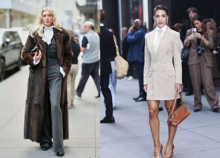 النجمات في الصفوف الأمامية لعرض Ralph Lauren