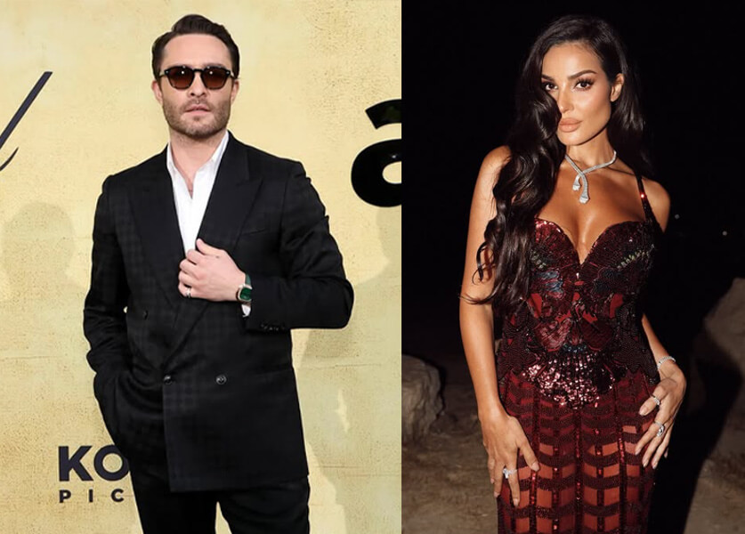 Nadine Nassib Njeim and Ed Westwick Spotted in Abu Dhabi