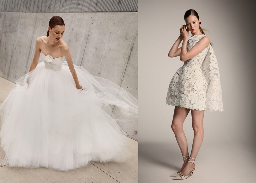 عروس Oscar De La Renta لخريف 2026 تشع جمالاً  وأناقة