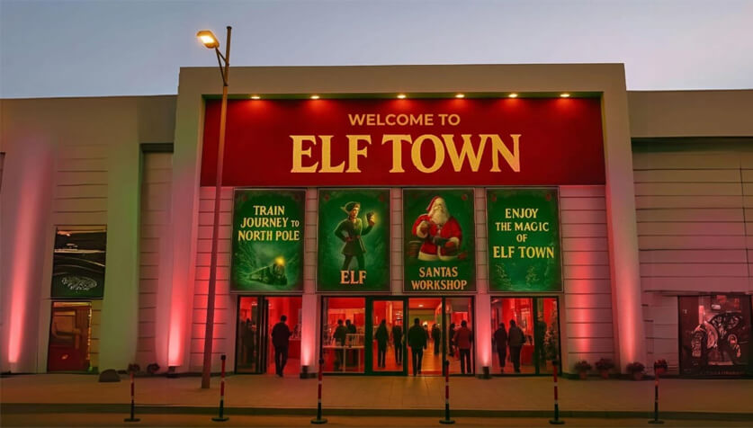 ELF TOWN أكبر قرية ميلادية في لبنان تفتح أبوابها في 23 نوفمبر 2026 ELF TOWN أكبر قرية ميلادية في لبنان تفتح أبوابها في 23 نوفمبر 2026