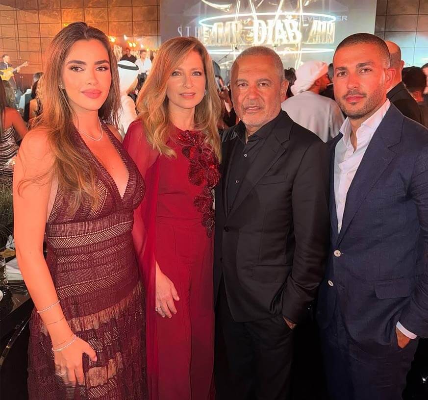 إطلالات ملكية في إحتفال إيلي صعب في أبو ظبي