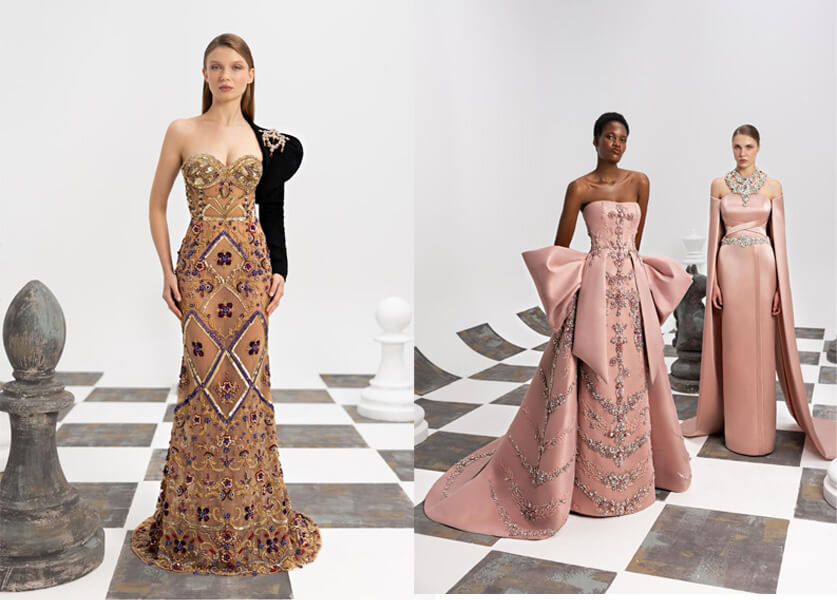 Checkmate  لـ Khaled & Marwan مجموعة تحتفي بالأنوثة كقوة صامتة للجمال