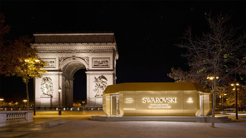Swarovski Lights Up Paris as Exclusive Sponsor of the Champs-Elysées Illuminations