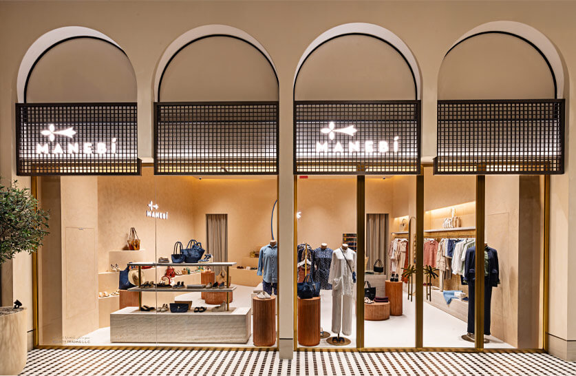 The Season’s Finds at Manebí’s First Boutique at Dubai Mall