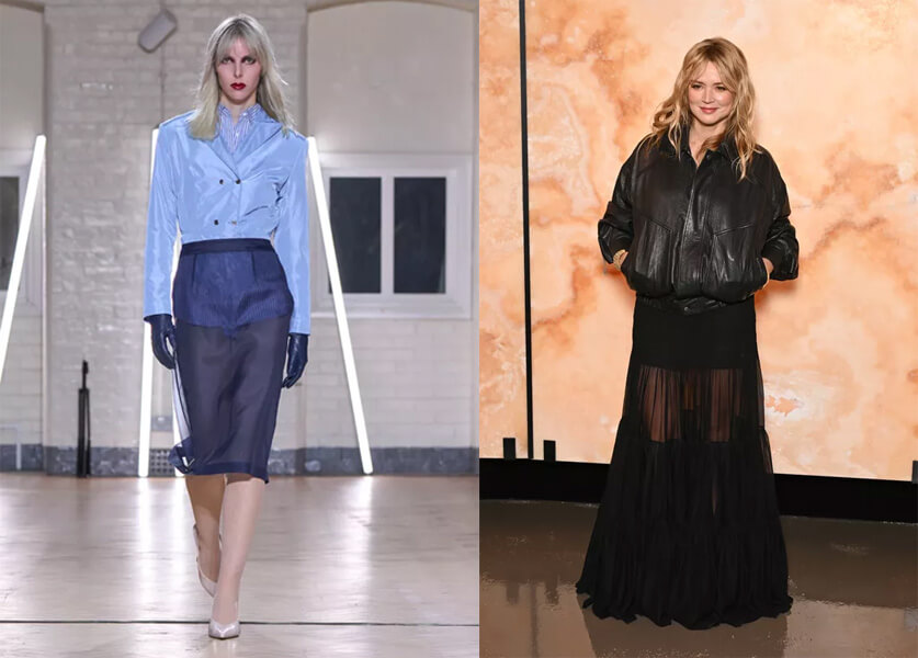 التنورة الشفافة هل يمكنك إرتداؤها في موسم الأعياد