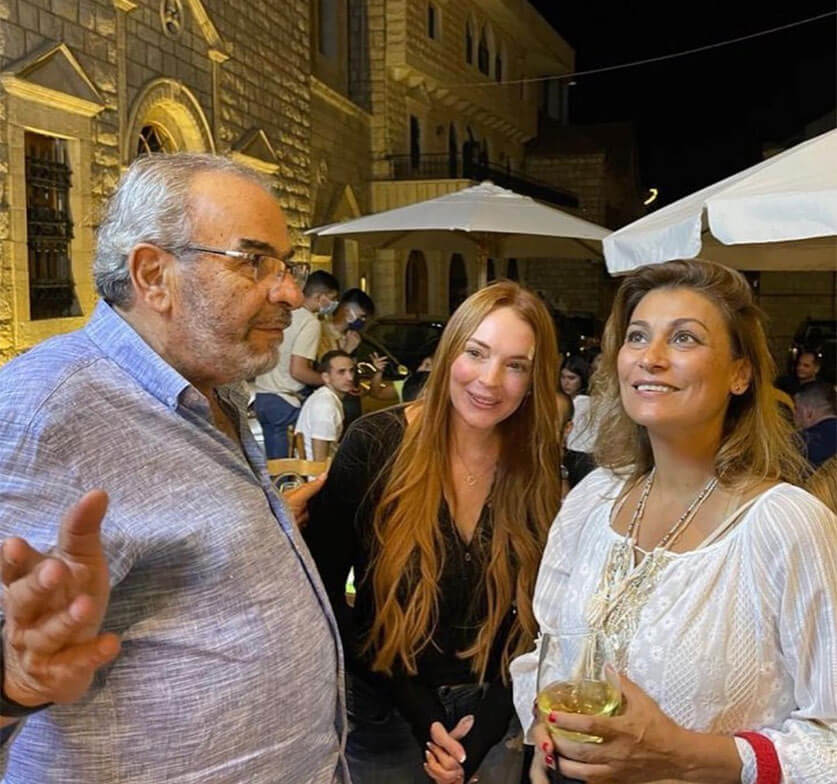 صورة جديدة لليندسي لوهان في لبنان