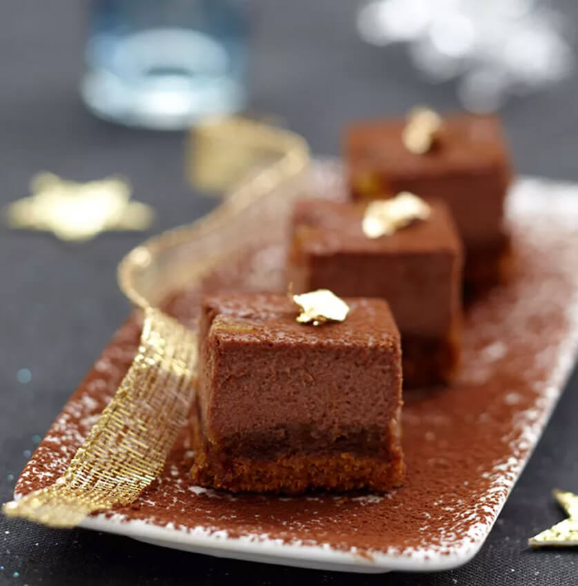 طريقة تحضير تشيزكيك بالشوكولاتة والبرتقال