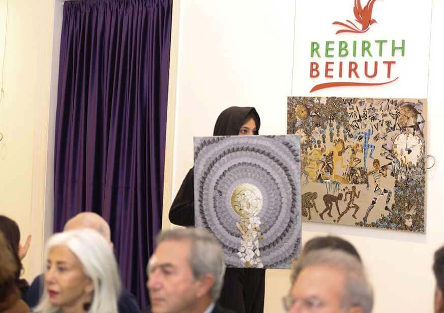 Hiba El-Khatib Badreddine Opens 2026 with a Groundbreaking Exhibition at Rebirth Beirut