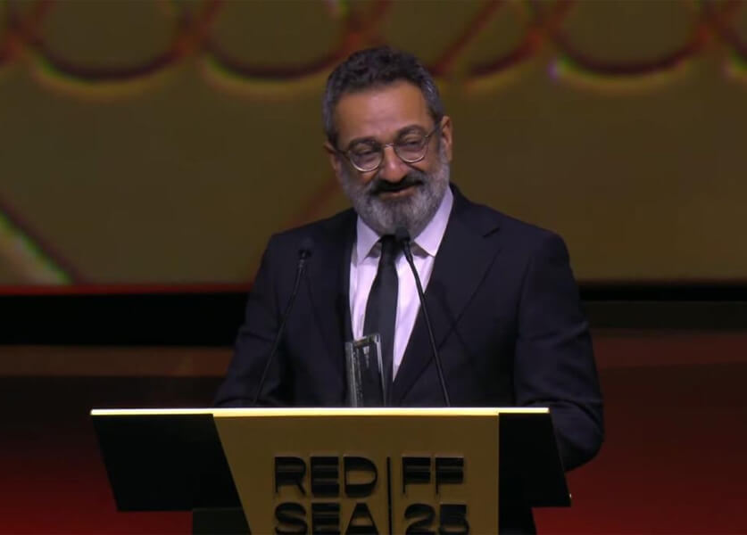 جورج خباز يحصد جائزة أفضل ممثل في مهرجان البحر الأحمر السينمائي