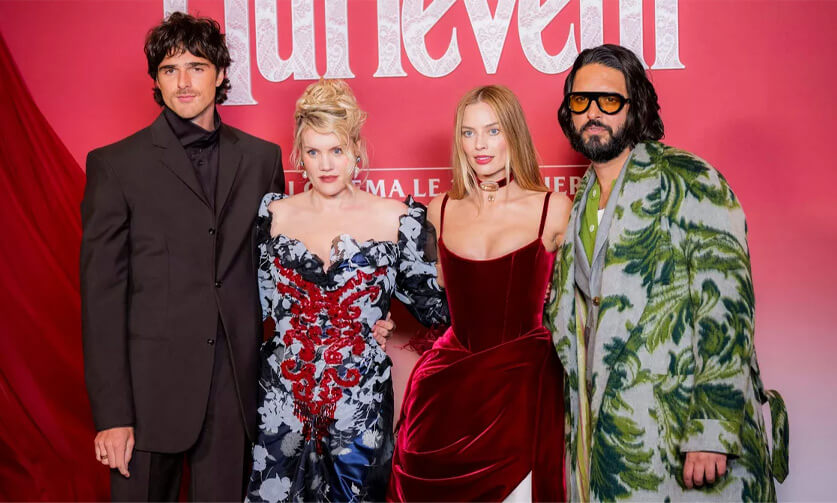 Dressed in Chanel,  Margot Robbie and Jacob Elordi Light up Paris Premiere of Wuthering Heights