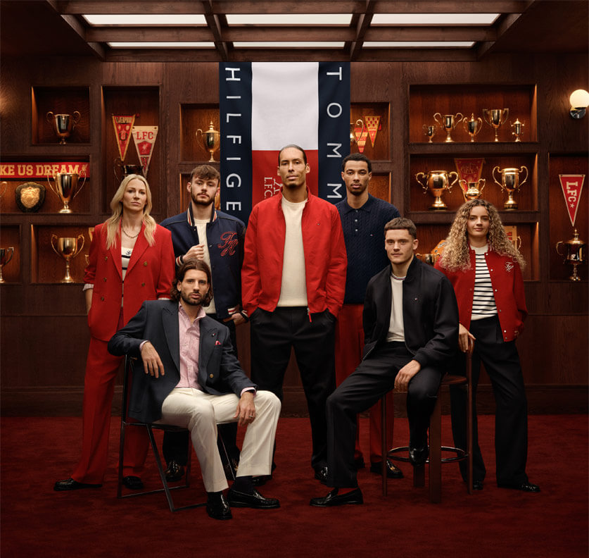 شراكة استثنائية بين  TOMMY HILFIGER ونادي ليفربول الإنجليزي
