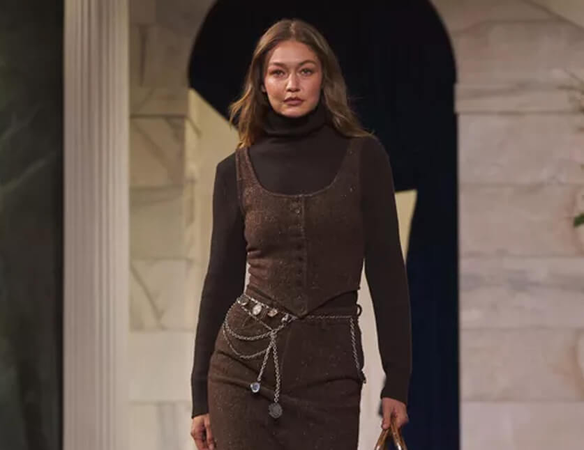 Gigi Hadid Opens Ralph Lauren Fall/Winter 2026 Show