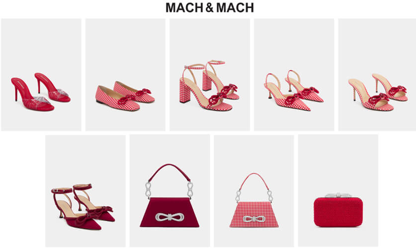 أحذية وجذادين بتفاصيل براقة