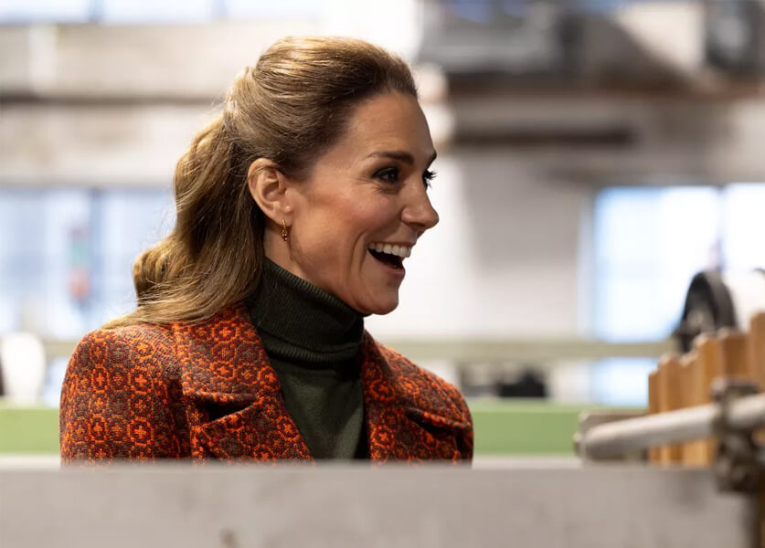 تسريحة نصف ذيل الحصان على طريقة كيت ميدلتون