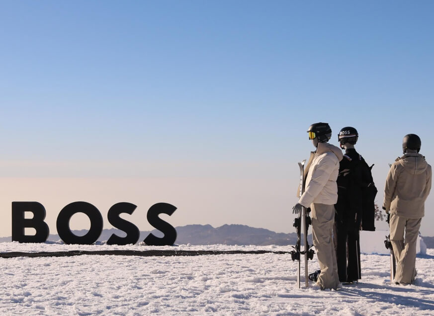 BOSS Celebrates the Ski & Après-Ski Lifestyle in MZAAR Ski Resort