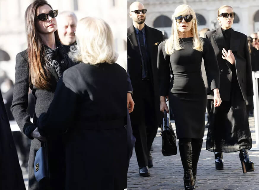 وداع أسطورة الأناقة فالنتينو غارافاني في روما